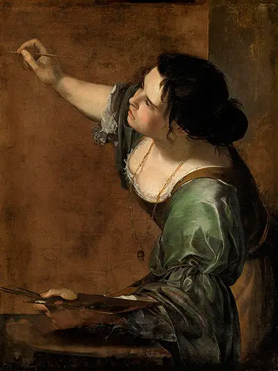 Self-Portrait as the Allegory of Painting Artemisia Gentileschi